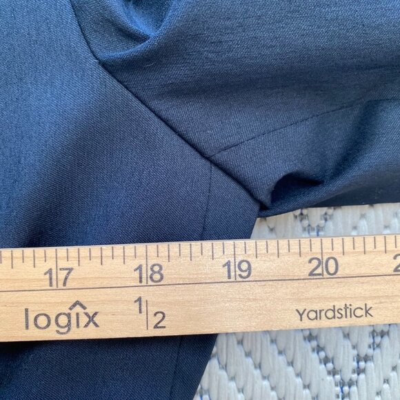 NWT EXPRESS Fitted Blazer Jacket SZ 10 Black Notch Collar 3 Button Office Career - Picture 7 of 8